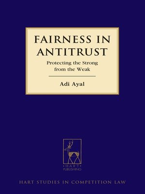 cover image of Fairness in Antitrust